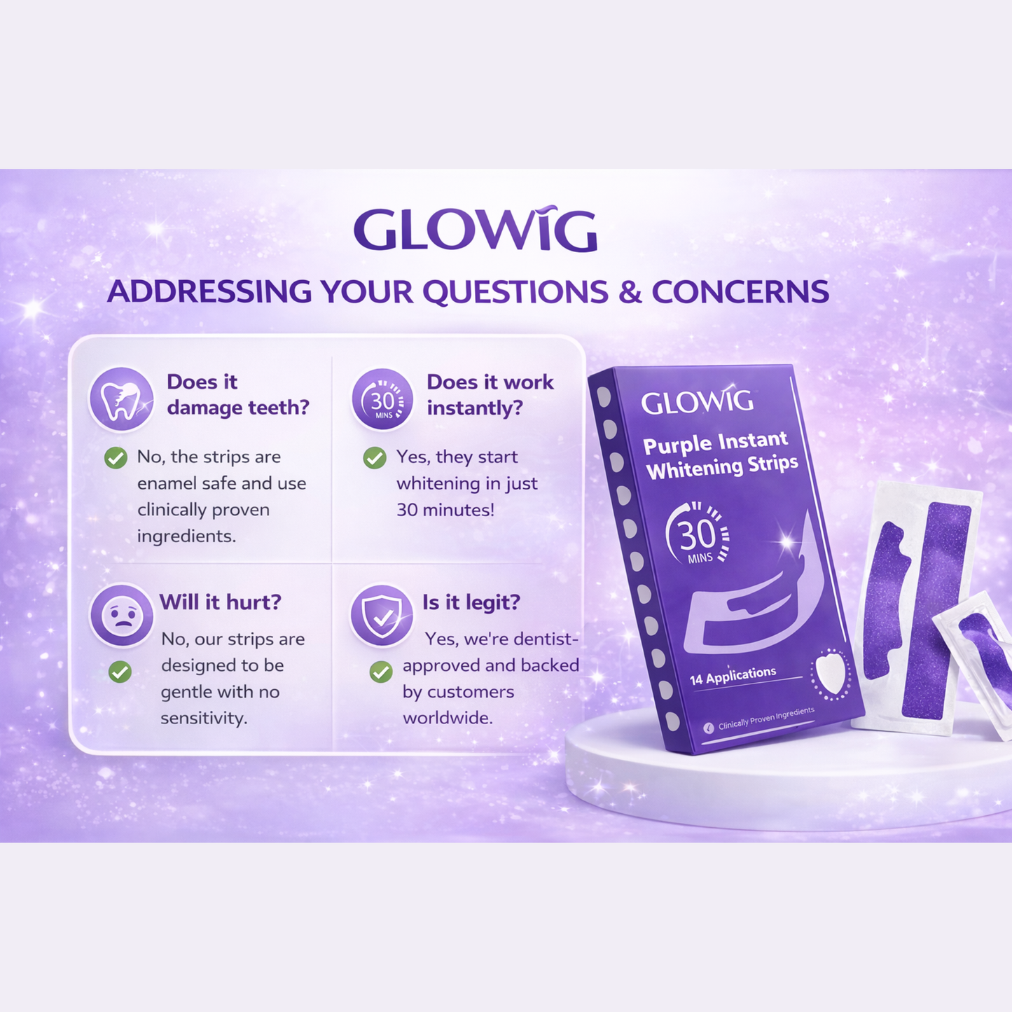 GLOWIG - Whiter Teeth In 30 Minutes